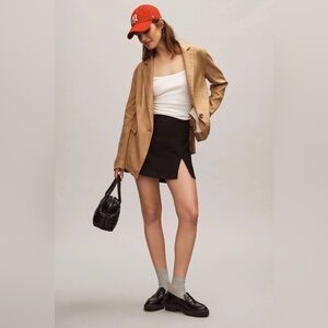 Linen Anthropologie Maeve The Ettie Linen Blend Blazer Jacket | Size M